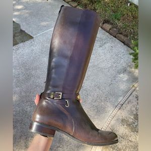 Michael Kors Leather Knee Boot